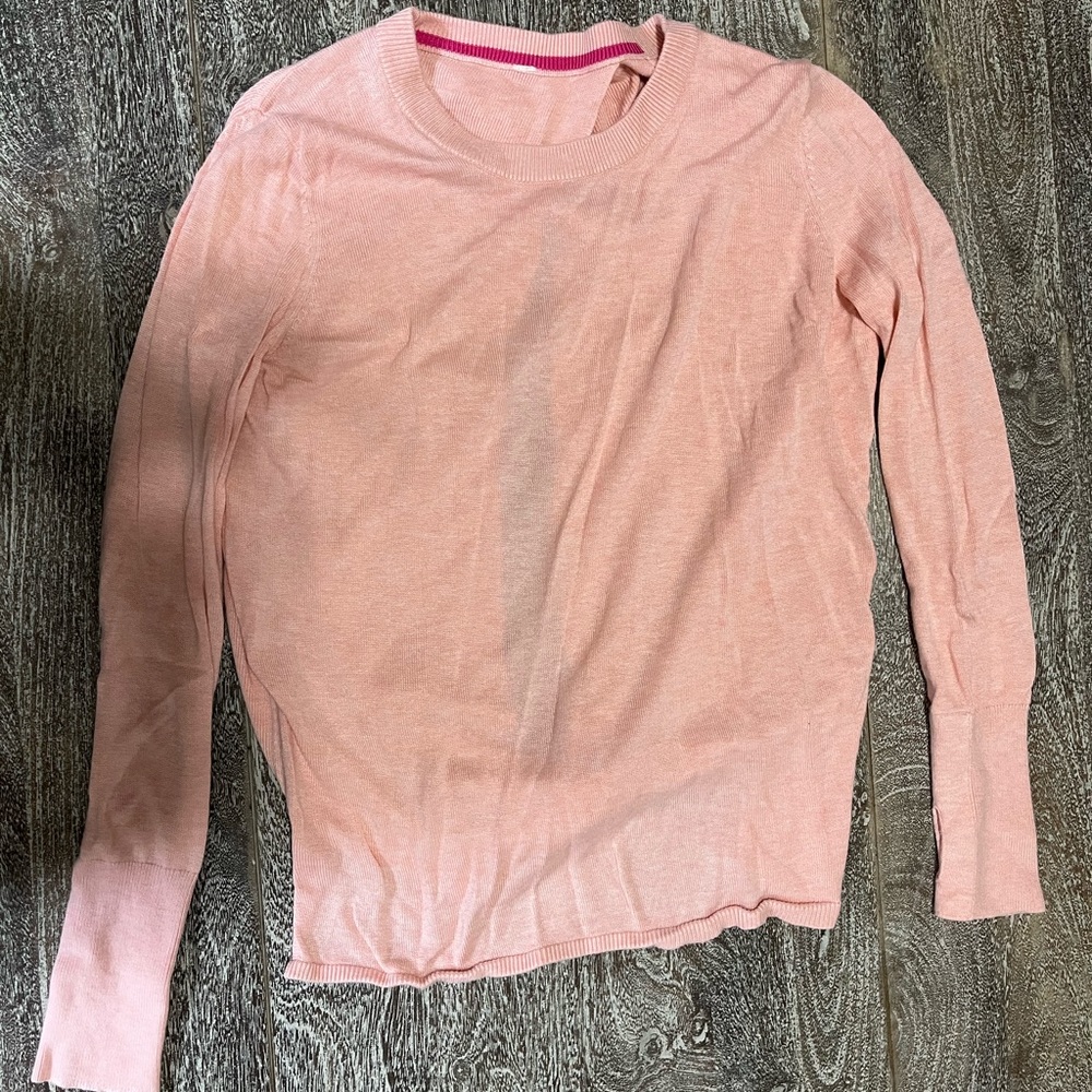 Lululemon Bring it Backbend twist back sweater